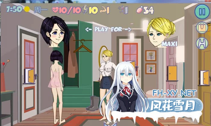 [SLG]  疯狂新生活(Insoxsity) Ver1.08 官方中文版完结版+PC+安卓 [2.0G]